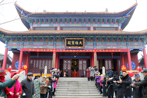 湖北弥陀寺举行昌明长老圆寂十周年传供法会
