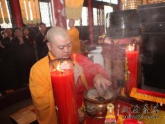 江苏昆山万安寺隆重举行放生法会