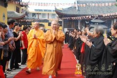崇明广福寺隆重举行常定长老示寂十周年纪念法会