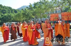 本焕长老105岁寿庆 深圳弘法寺举行普佛法会