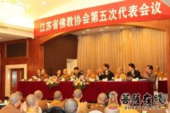 江苏省佛教协会第五次代表会议在南京召开