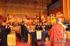 昆山千灯延福禅寺隆重举行“千堂蒙山施食法会”