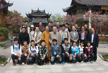 光育英会服部崇老先生一行参访上海寿安寺　惟觉法师热情接待