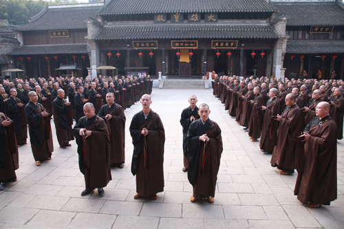 2012年宝华山隆昌寺三坛大戒法会 二坛教礼
