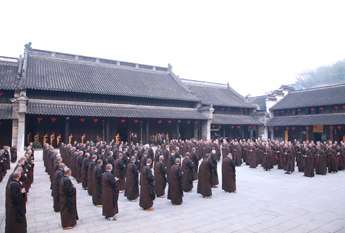2012年宝华山隆昌寺三坛大戒法会 二坛演坛