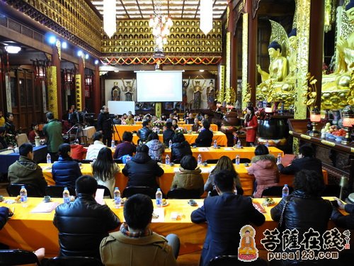 上海西林禅寺举行商业精英“一日禅”活动