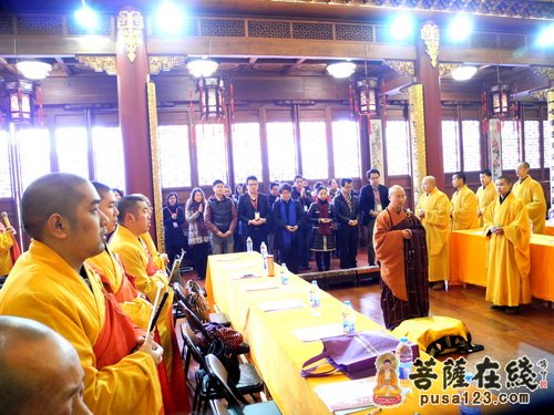 上海西林禅寺举行商业精英“一日禅”活动