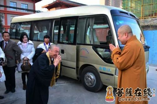 日本真言宗心庵住持真柄征侑法师参访西安大兴善寺