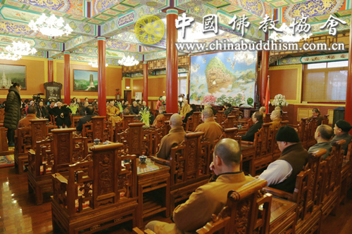 中国佛教协会-中国佛教协会召开2014年工作总结及先进工作者表彰会