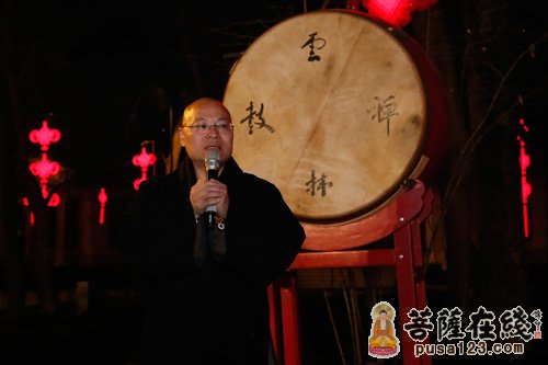 灵隐寺-杭州灵隐寺除夕夜首次围炉 共话年来修行