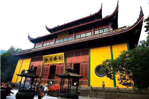 灵隐寺-千年古刹灵隐寺禁止外带香烛一年：文明渐成习惯