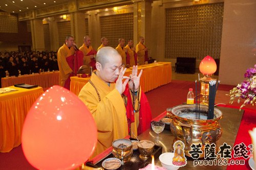 肉灵芝-农历正月十五 上海玉佛禅寺举行乙未年拜太岁法会