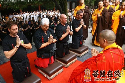 佛教-嵩山少林寺海外建寺为弘扬传统文化