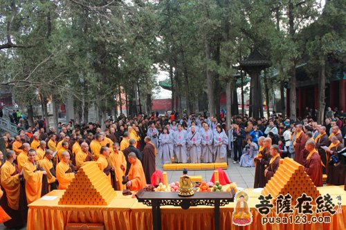少林寺-“万善归一 永世流芳”少林寺转轮大藏经“万人抄经”活动正式启动
