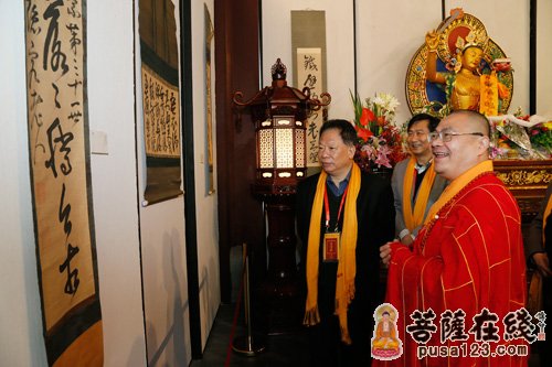 杭州永福禅寺念顺法师荣膺方丈升座庆典暨禅宗高僧墨迹展举行