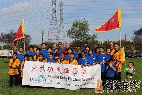 少林武术-美国洛杉矶少林功夫禅学院举行“加州嵩山少林寺日”庆祝活动