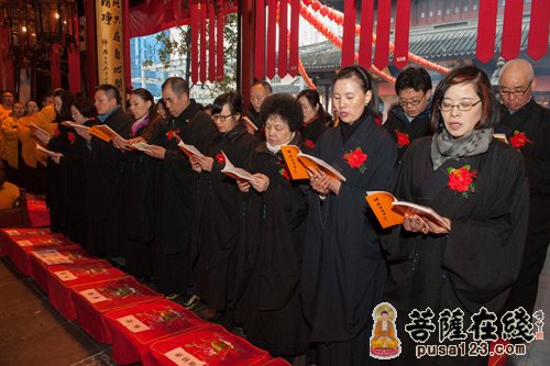 佛教-上海玉佛禅寺隆重举行乙未年释迦牟尼佛出家纪念法会