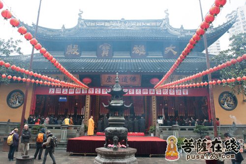 佛教-上海玉佛禅寺隆重举行乙未年释迦牟尼佛出家纪念法会