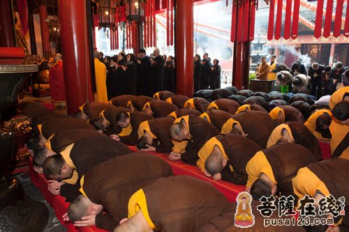 佛教-上海玉佛禅寺隆重举行乙未年释迦牟尼佛出家纪念法会