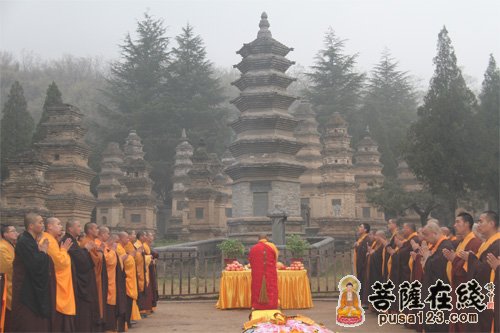 少林寺-嵩山少林寺清明祭祖法会 永信大和尚主法