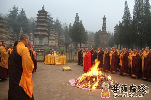 少林寺-嵩山少林寺清明祭祖法会 永信大和尚主法
