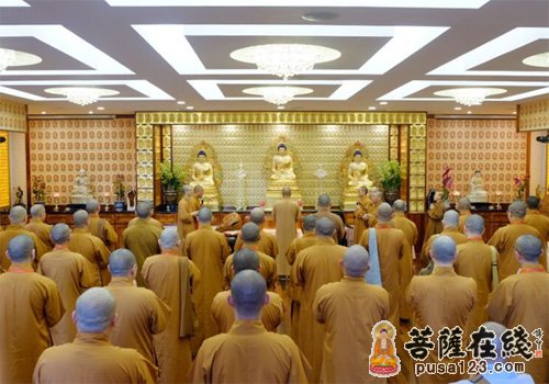 佛教-上海龙华古寺佛教弘法团一行七十余人抵达夏威夷