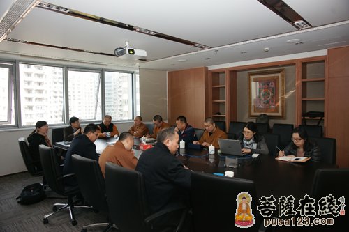 佛教-上海市民宗委法宣处陆纪鸿处长赴玉佛禅寺调研