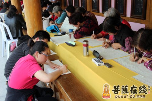 寒山寺-苏州寒山寺第四届万人抄经活动隆重启动