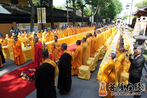 寒山寺-苏州寒山寺第四届万人抄经活动隆重启动