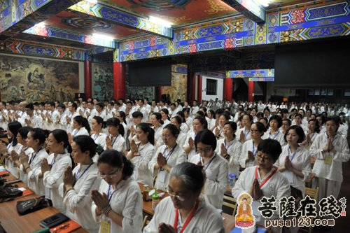 文殊院-成都文殊院第十七期寺院生活体验营隆重开营