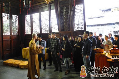 佛教-上海西林禅寺举办“崇恩一日禅”活动