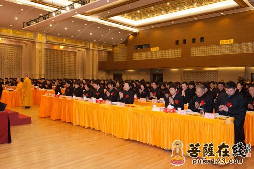 佛教-上海玉佛禅寺2015年“三千佛洪名宝忏”法会第二日