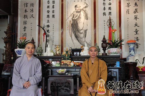 佛教-中国佛教协会驻会副会长宗性大和尚参访天童寺