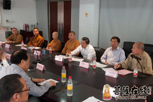 上海寺庙文物保护单位负责人代表会议在玉佛禅寺召开