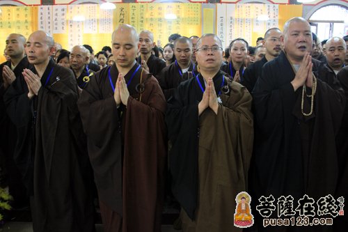 一代高僧德林长老追思法会在扬州高旻寺举行