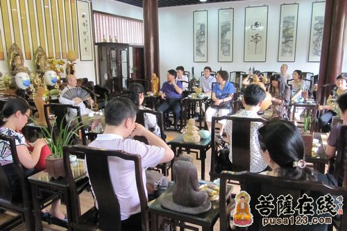 佛教-崇明县民宗办领导一行赴上海西林禅寺参访