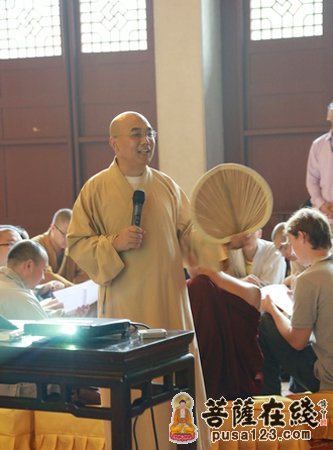 灵隐寺-杭州梵文学习交流会在千年古刹灵隐寺内举行