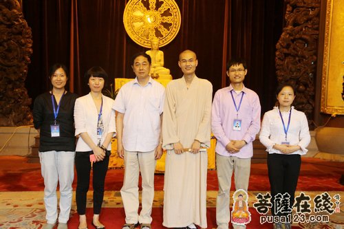 灵隐寺-杭州梵文学习交流会在千年古刹灵隐寺内举行