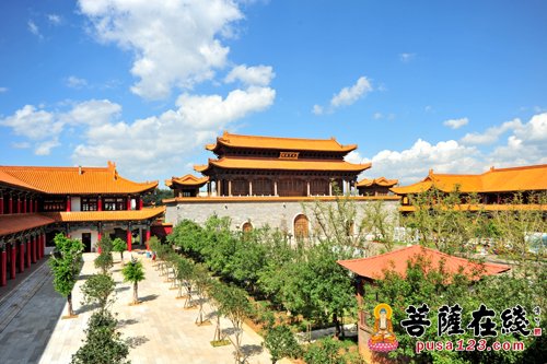 昆明市晋宁县宝泉寺修建朝圣之路募捐通启