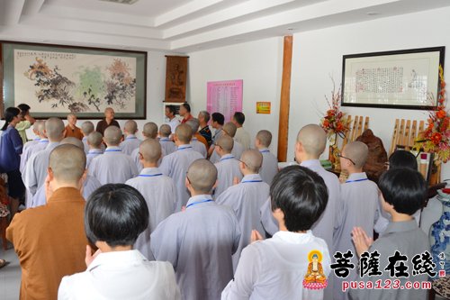 佛教-福州正心佛学院学僧赴大慈禅寺弥勒佛学院女众部参学