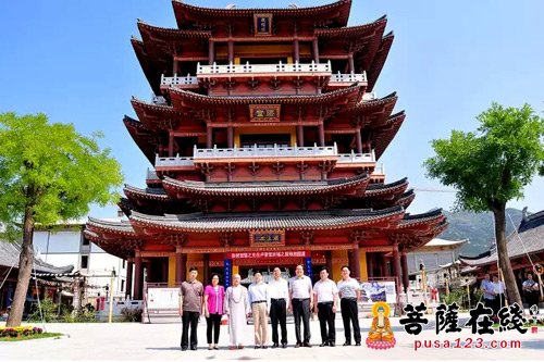 陈宗荣-国家宗教局副局长陈宗荣一行赴中国福山合卢寺调研