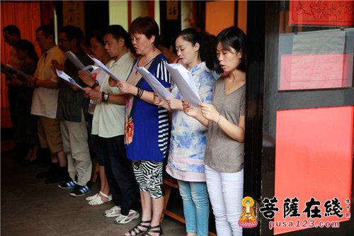 文殊院-成都文殊院青年佛学会闻熏八班开班仪式圆满举行