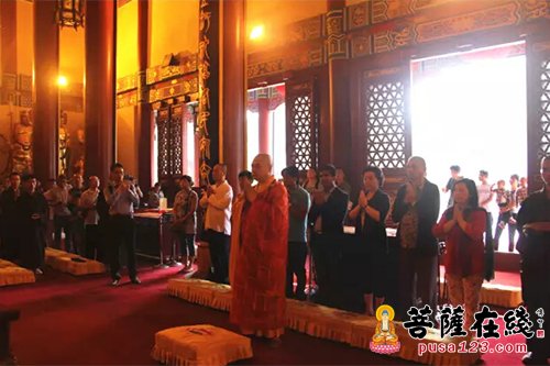 大兴善寺-尼泊尔路夏娜·拉玛公主一行访问陕西西安大兴善寺