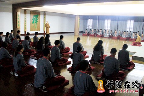 上海玉佛禅寺“玉佛问禅初级禅修课程”体验营开启