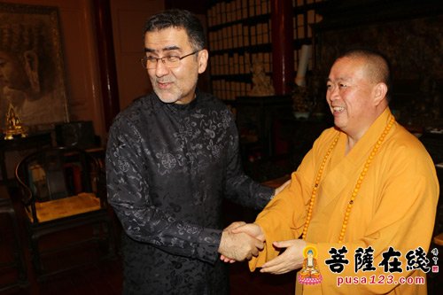 文化-伊朗文化副部长率代表团一行参访嵩山少林寺