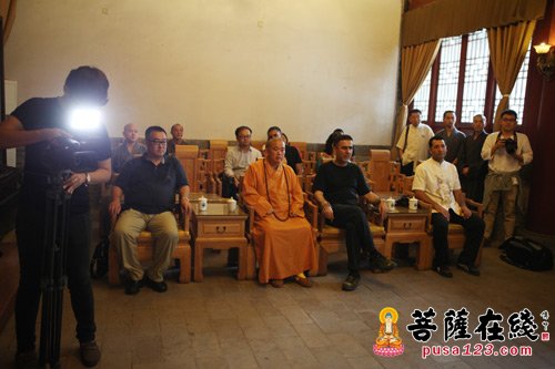 文化-伊朗文化副部长率代表团一行参访嵩山少林寺