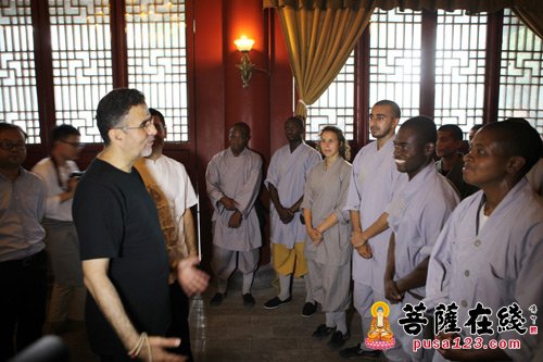 文化-伊朗文化副部长率代表团一行参访嵩山少林寺