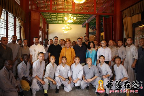 文化-伊朗文化副部长率代表团一行参访嵩山少林寺