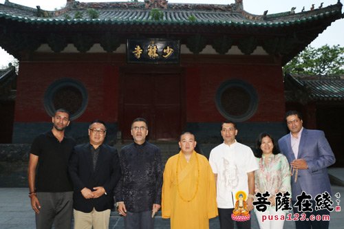 文化-伊朗文化副部长率代表团一行参访嵩山少林寺