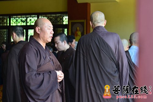东林寺-庐山东林寺2015年7月份一昼夜经行法会圆满结束